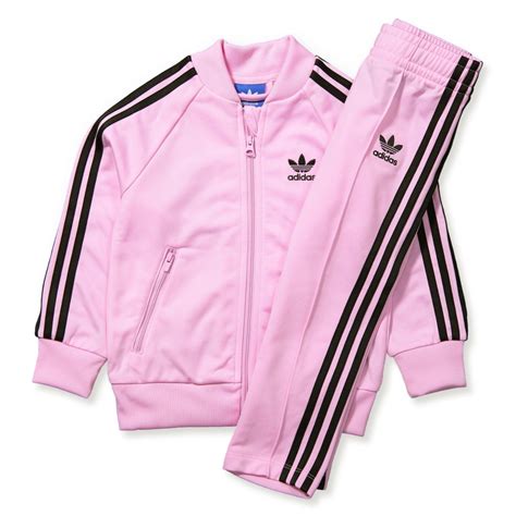 women pink Adidas tracksuit